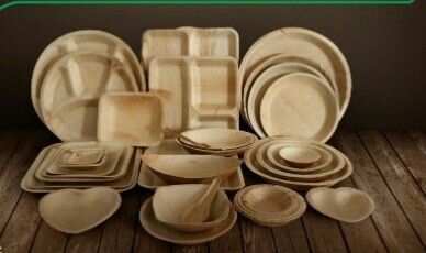 Eco-Friendly Tableware Solutions: Round Plates & Bowls, Wooden Spork, And More By Prakritii